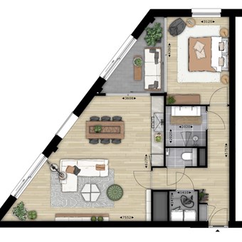 Arnhem, Kleine Oord, 2-kamer appartement - foto 2