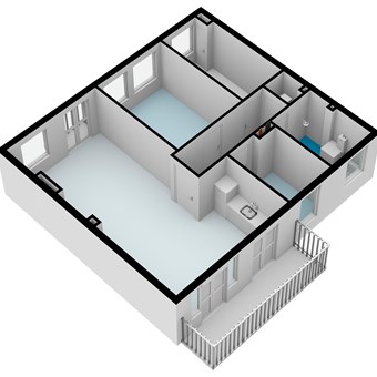 Amsterdam, Allard Piersonstraat, 3-kamer appartement - foto 2