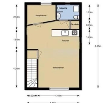 Leeuwarden, Bongastate, portiekflat - foto 3