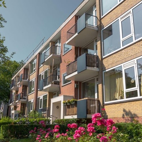 Groningen, Groen van Prinstererlaan, portiekflat - foto 1